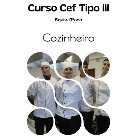 cef tipo III cozinheiro